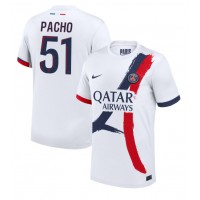 Paris Saint-Germain Willian Pacho #51 Fußballbekleidung Auswärtstrikot 2024-25 Kurzarm